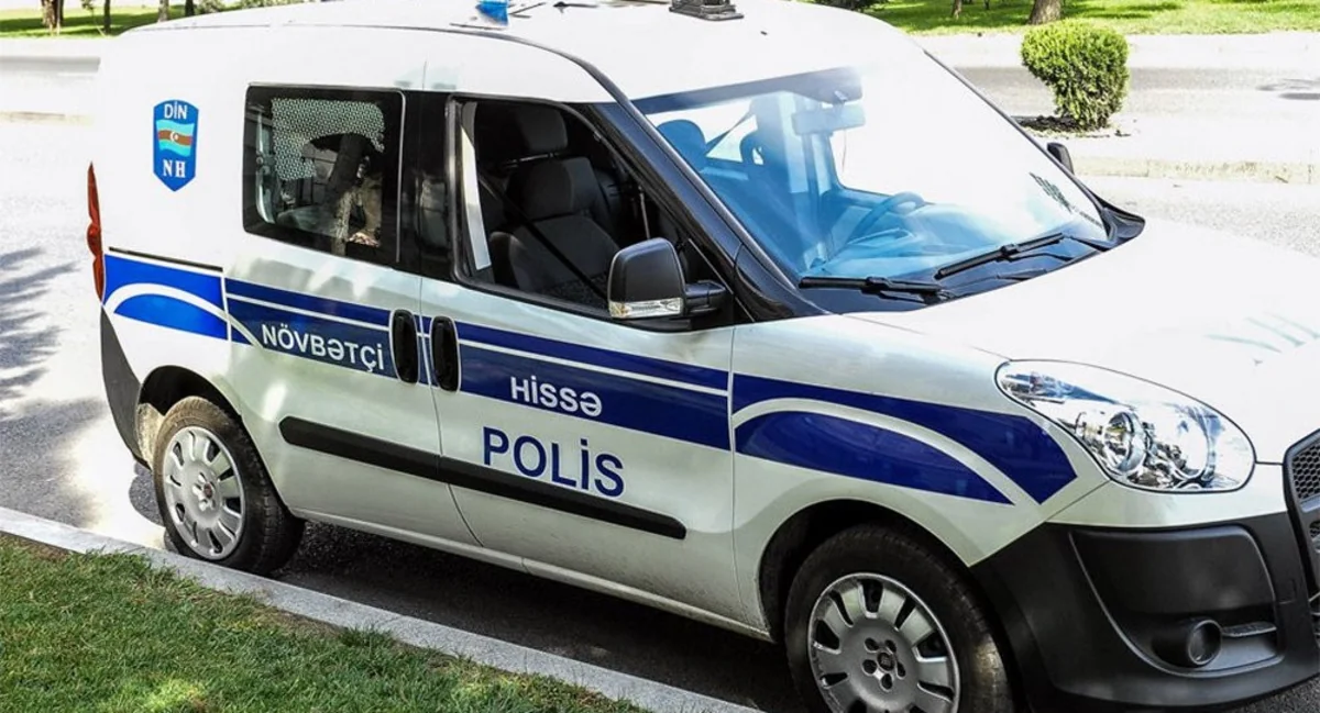 Balakəndə saxlanılan şəxs özünü polis avtomobilindən atıb