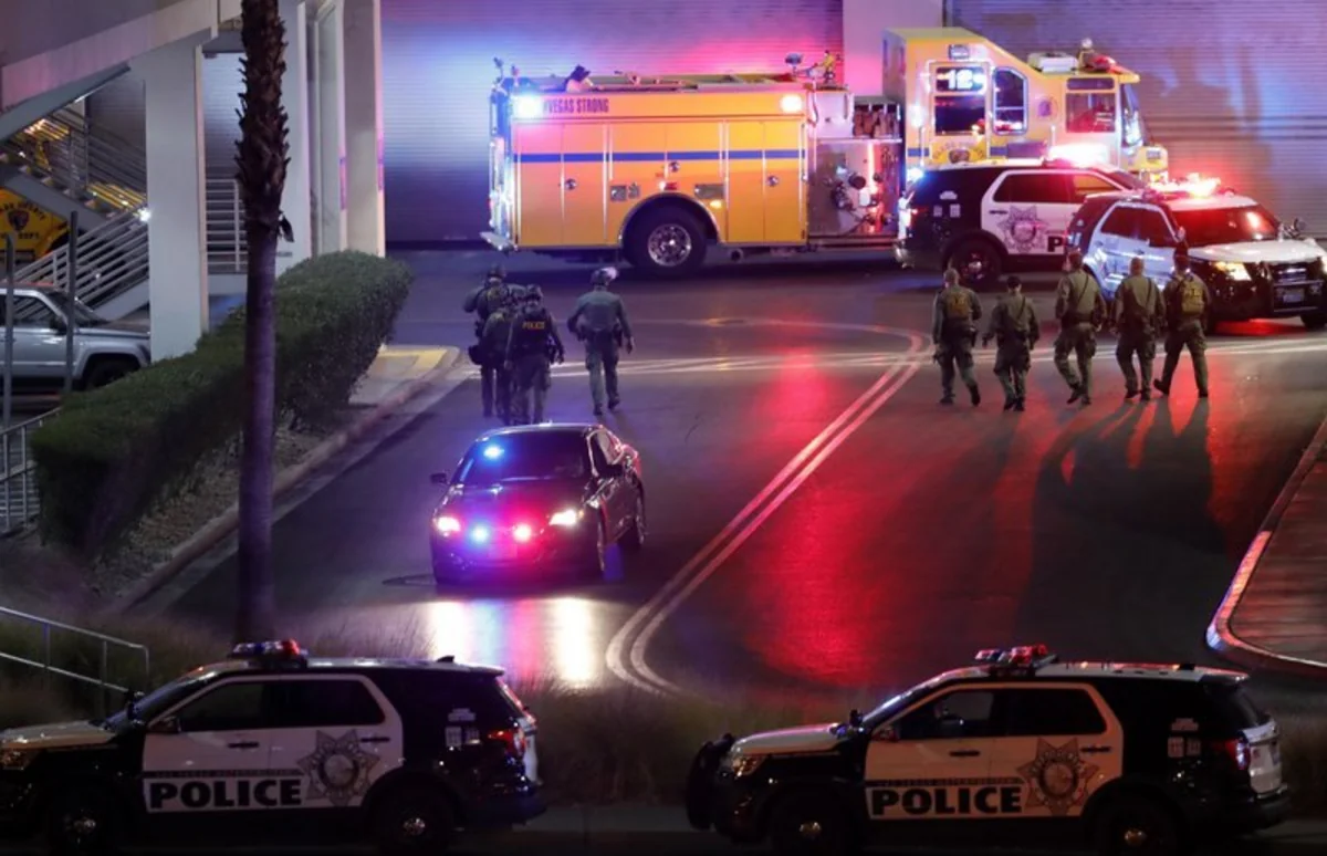 Three injured in Las Vegas shooting