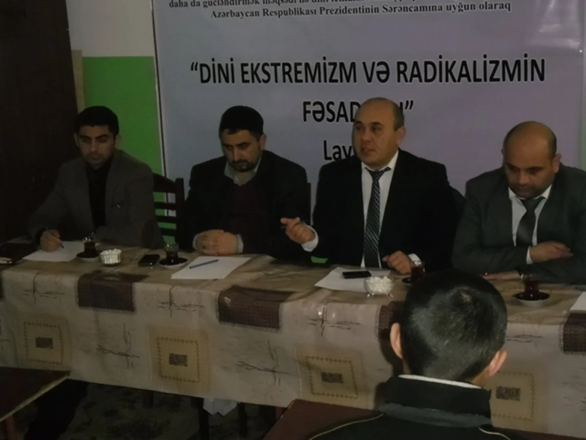 ​Qazaxda “Radikalizmin cəmiyyətə gətirdiyi bəlalar mövzusunda tədbir keçirilib