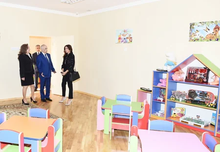 First Vice-President Mehriban Aliyeva attends opening of Inci orphanage-kindergarten