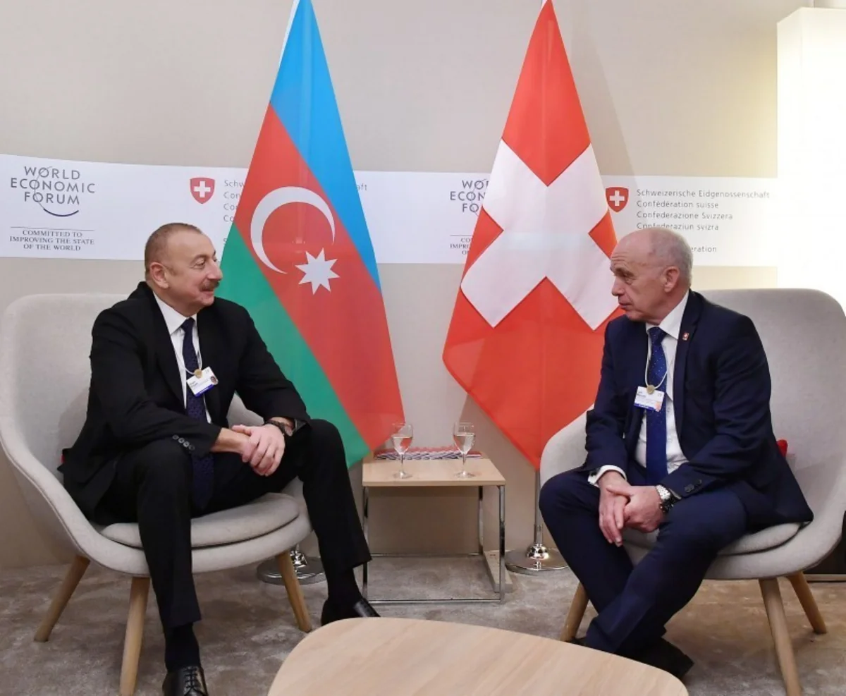 Prezident Ueli Maurer: İsveçrə iş adamları Azərbaycanda biznes mühiti üçün yaradılan şəraitdən çox razıdırlar - YENİLƏNİB