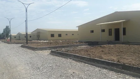 Defense Minister reviews construction progress in military units on frontline area