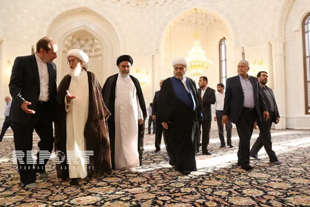 Ayətullahul-Uzma Həmədani: Heydər məscidi müasir üslub və dizaynla tikilib - FOTO