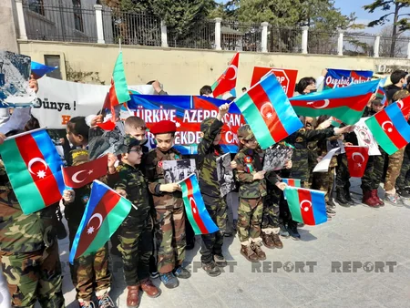 Beyazit meydanında Xocalı soyqırımının 30-cu ildönümü ilə əlaqədar aksiya keçirilib