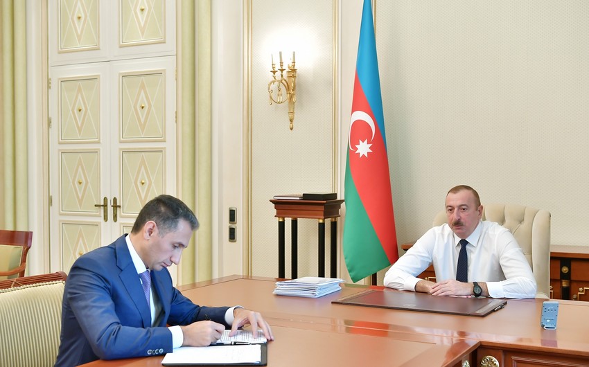 Prezident İlham Əliyev “Azərkosmos” ASC-nin sədrini qəbul edib - VİDEO - YENİLƏNİB