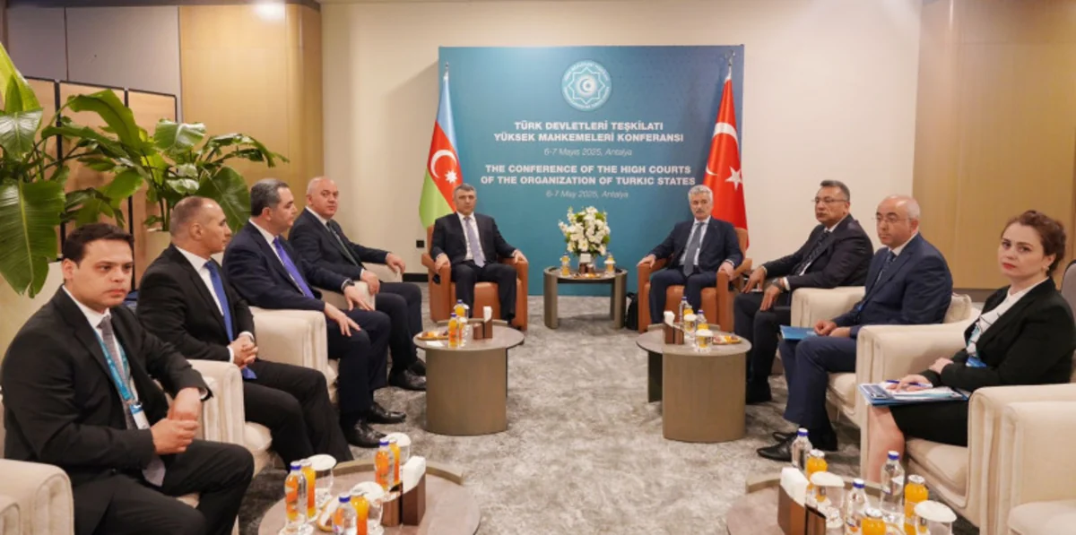 Türk Dövlətləri Ali Məhkəmələrinin Konfransının Əsasnaməsi təsdiq edilib