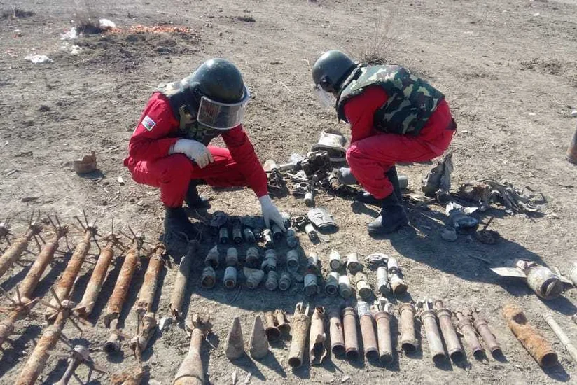 Martda ölkə ərazisində 463 ədəd partlamamış hərbi sursat zərərsizləşdirilib