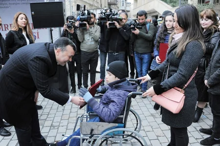 Leyla Əliyeva X Ümumrespublika Yaradıcılıq Sərgi-Yarmarkasının açılışında iştirak edib