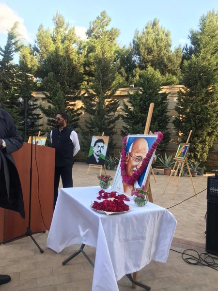 Bakıda Mahatma Qandinin doğum günü qeyd edilib