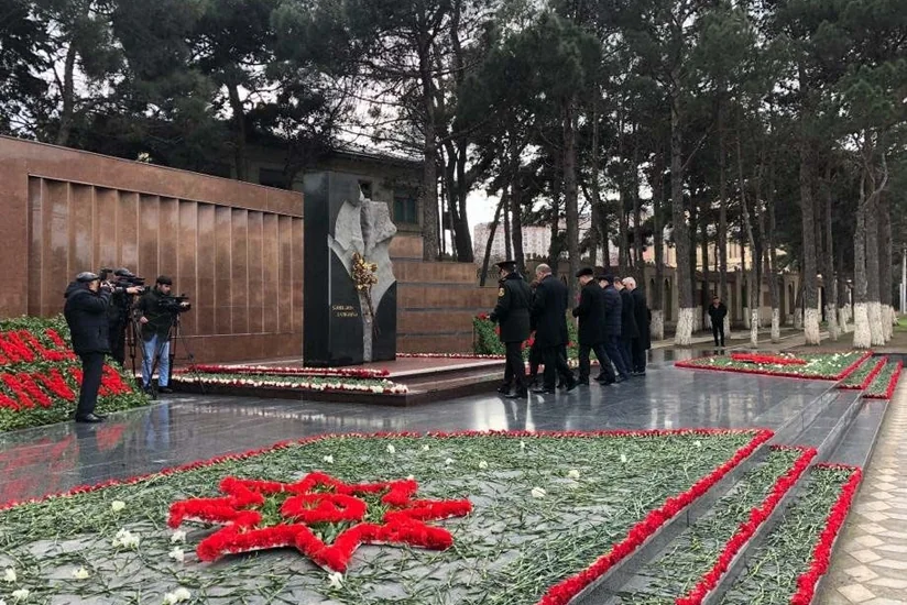 Abşeronda 20 Yanvar faciəsinin 30-cu ildönümü qeyd olunub - FOTO
