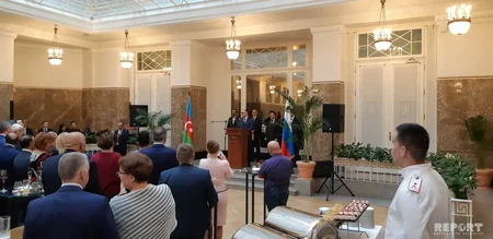 Sankt-Peterburqda 28 May - Respublika Günü münasibətilə rəsmi qəbul təşkil edilib