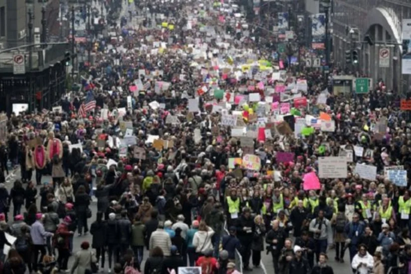 Meksikada Tramp əleyhinə irimiqyaslı etiraz aksiyaları keçirilib
