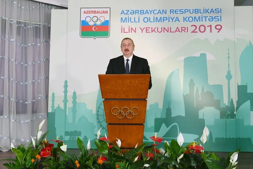Prezident: Əminəm ki, idmançılar Tokio Olimpiya Oyunlarında Vətənimizi ləyaqətlə təmsil edəcəklər