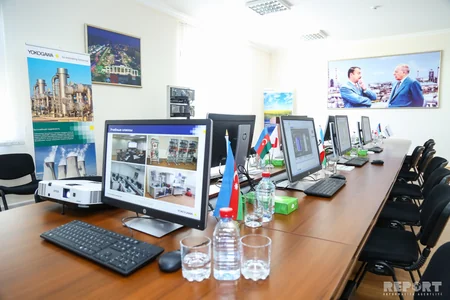 SOCAR-ın Sumqayıt Təlim-Tədris Mərkəzində müasir avtomatik idarəetmə sistemləri üzrə təlim otağı istifadəyə verilib