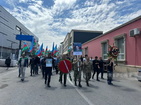 Şəhid Əliyar Ələkbərov Keşlədəki Şəhidlər xiyabanında dəfn olunub - YENİLƏNİB