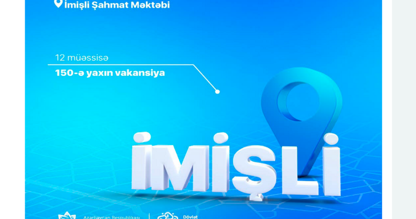 İmişlidə sabah əmək yarmarkası keçiriləcək 