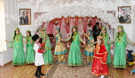 Mehriban Əliyeva Gəncədəki uşaq evinə baş çəkib
