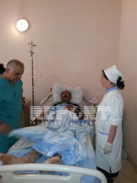 ​Azərbaycanda vəzifəli şəxs ağır vəziyyətdə xəstəxanaya yerləşdirilib - FOTO