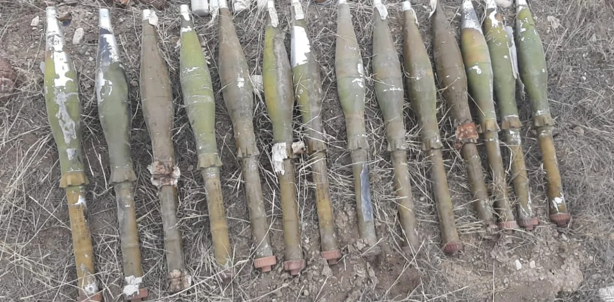 В Зангилане обнаружены боеприпасы