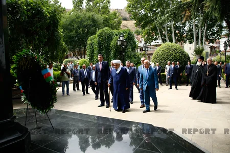 Allahşükür Paşazadə Gürcüstanda rəsmi səfərdədir