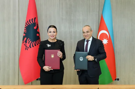 Azerbaijan, Albania ink agreement on economic co-op