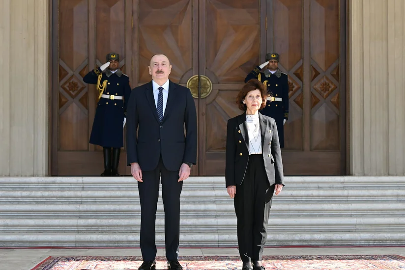 Official welcoming ceremony for President of North Macedonia held in Baku