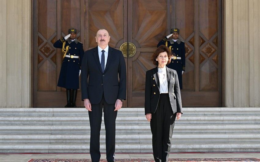 Official welcoming ceremony for President of North Macedonia held in Baku