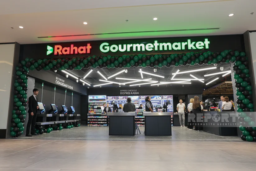 Rahat Gourmet Marketin 100-cü filialı Crescent MALLda fəaliyyətə başlayıb