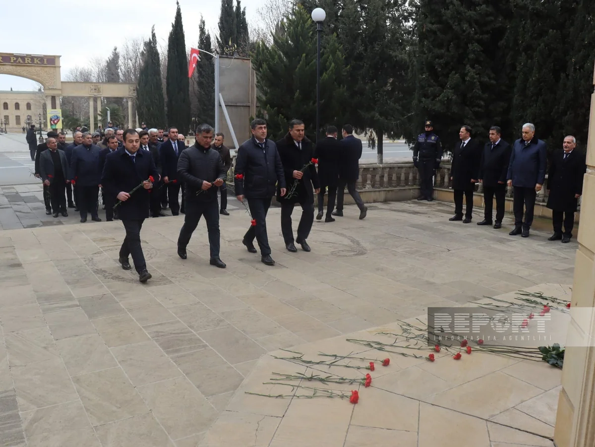 Samuxda Xocalı soyqırımının qurbanları anılıb