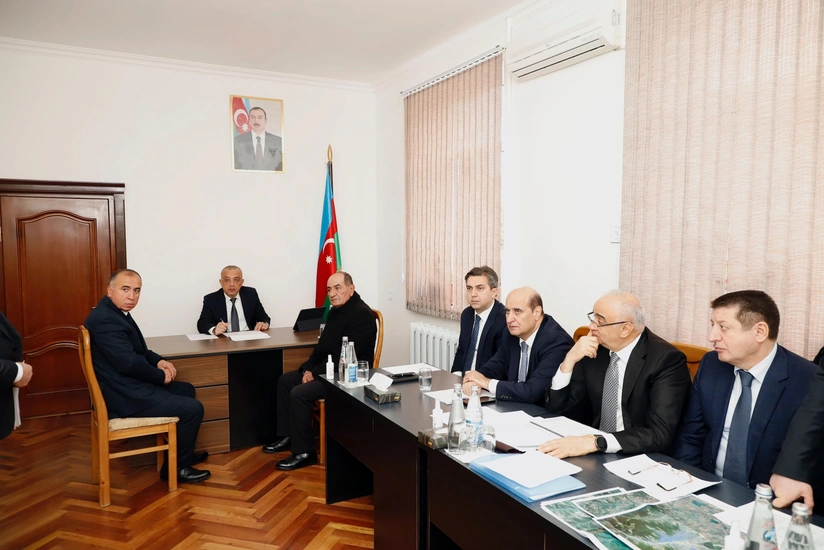 Zaur Mikayılov Qaxda vətəndaşları qəbul edib