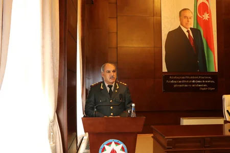Hərbi Prokurorluqda milli prokurorluğun yaradılmasının 103-cü ildönümünə həsr olunan mərasim keçirilib
