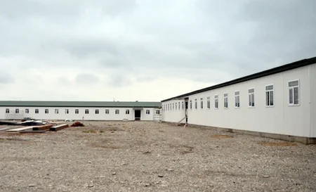 Defense Minister of Azerbaijan inspected the progress of construction work in the military units in frontline zone