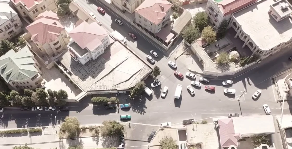 Bakıda üç küçənin kəsişməsində hərəkətin təşkilinə dair dəyişiklik edilib