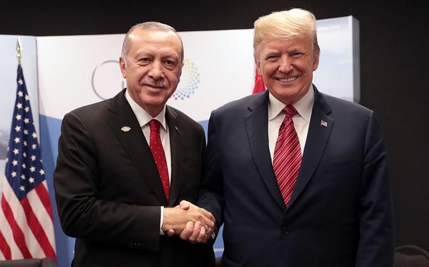 Ərdoğan Donald Trampla telefonla danışıb