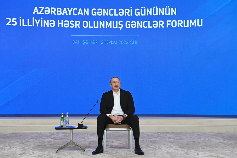 Prezident İlham Əliyev Gənclər Forumunda iştirak edib