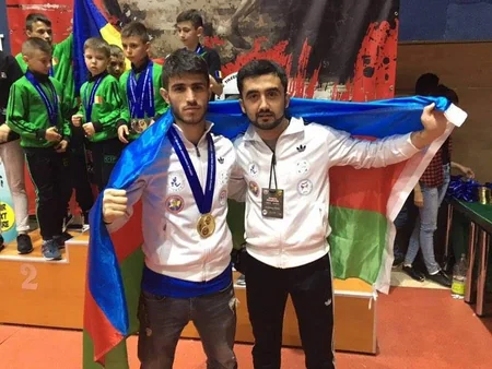 Azərbaycanın 3 idmançısı Rumıniyada qızıl medal qazanıb - FOTO