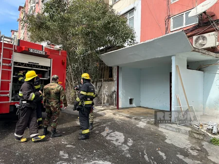 Bakıda yaşayış binasında yanğın olub, 6 nəfər təxliyə edilib - VİDEO - YENİLƏNİB-2