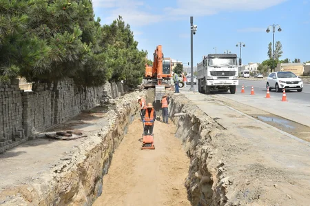 Agentlik: Bakıda yeni su və kanalizasiya layihələri icra olunur