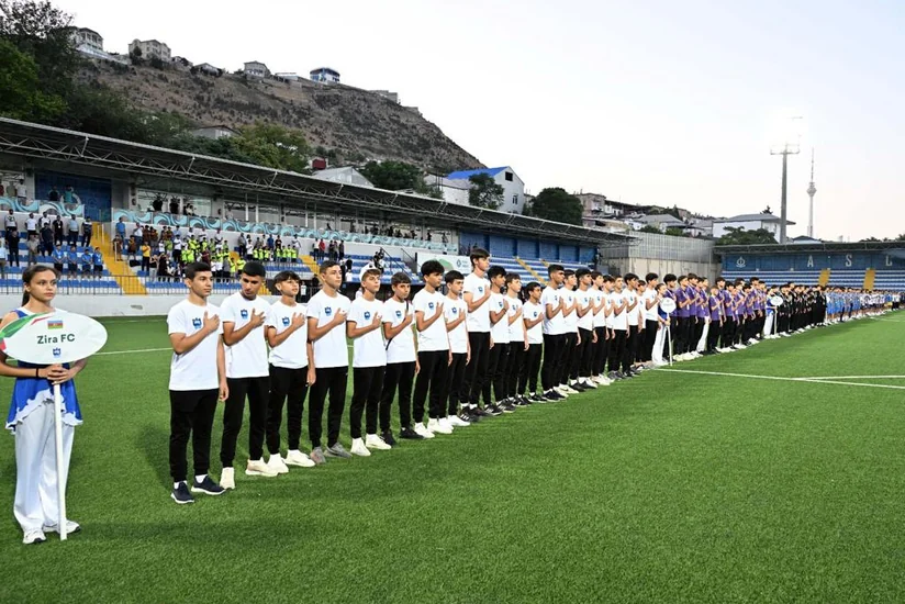Ulu Öndərin 100 illiyinə həsr olunmuş beynəlxalq futbol turnirinə start verilib