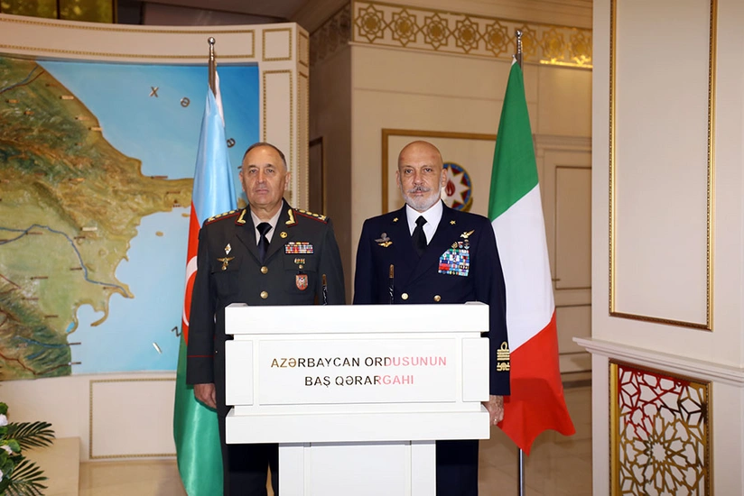 Azerbaijan, Italy discuss prospects for development of military cooperation
