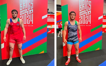 Azərbaycan güləşçiləri bu gün Tatarıstanda altı medal qazanıblar