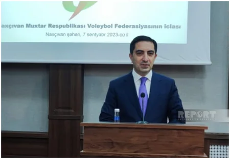 Naxçıvan Voleybol Federasiyasına yeni sədr seçilib
