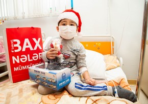 “Bakcell” leykemiyalı uşaqlar üçün bayram şənliyi təşkil edib