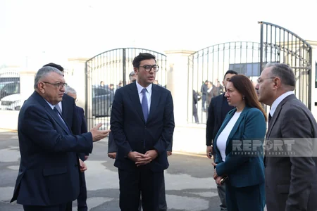 Türkan qəsəbəsində idman zalının açılışı olub