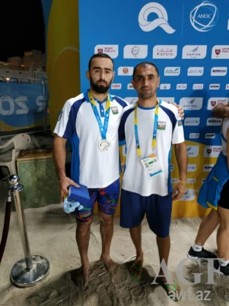 İbrahim Yusubov Dünya Çimərlik Oyunlarının gümüş medalını qazanıb