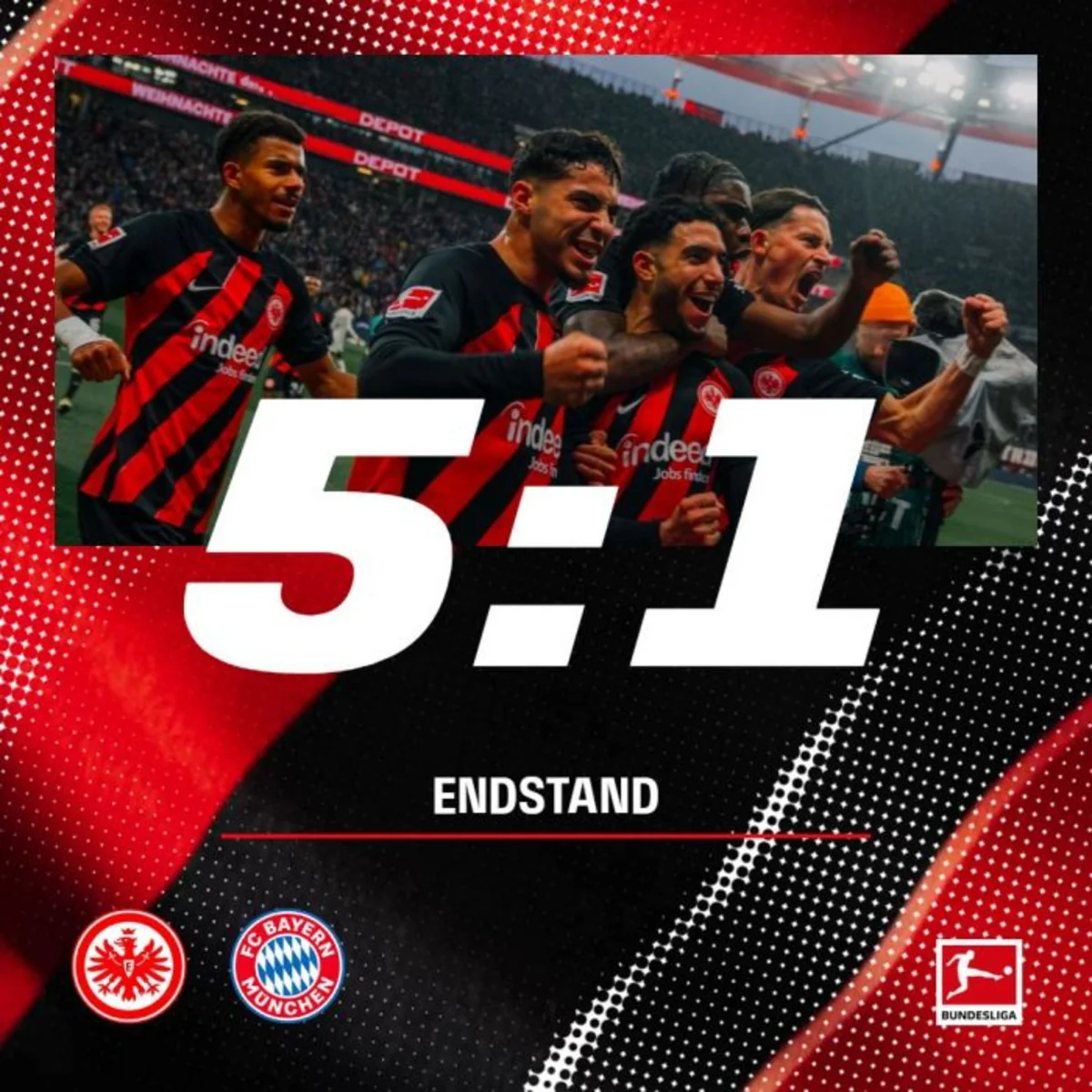 Айнтрахт разгромил Баварию