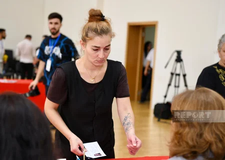Qadınların cəza çəkdiyi müəssisədə səsvermə prosesi keçirilir