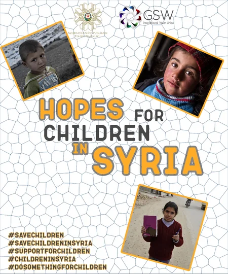 Azerbaijani students sent gifts and letters to Syrian peers