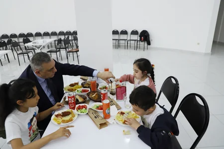 Dövlət Xidməti şəhid övladları üçün bayram təşkil edib