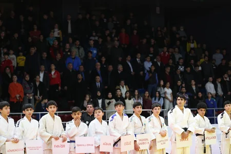 Cüdo üzrə Azərbaycan çempionatının açılış mərasimi keçirilib - FOTO